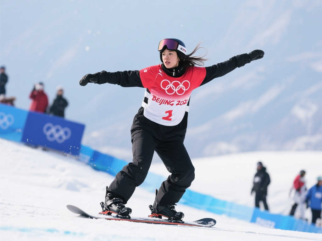 谷爱凌首轮失误仍强势夺冠，U池赛场金牌稳如磐石